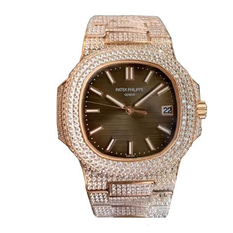 patek philippe watch replica iced out|how to detect patek philippe.